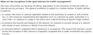The new exemptions with the missing bullet point.