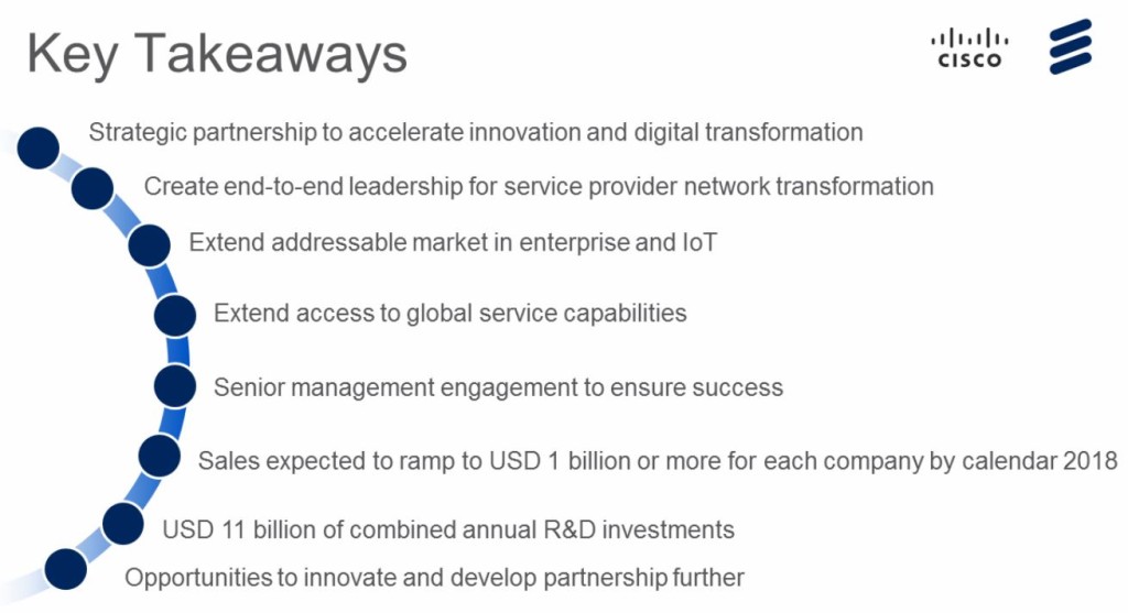 Cisco Ericsson Seven