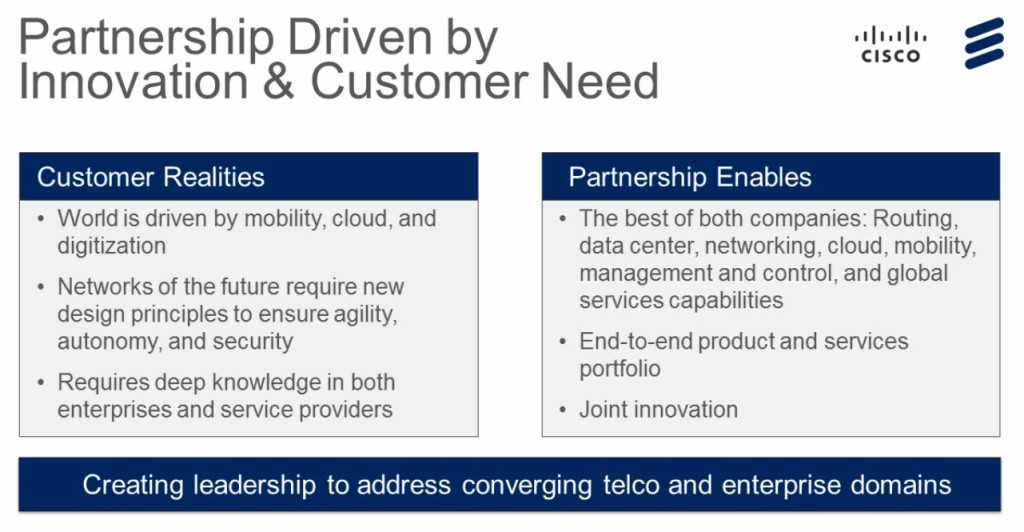 Cisco Ericsson Two