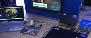Baicells LAA cell on Intel booth