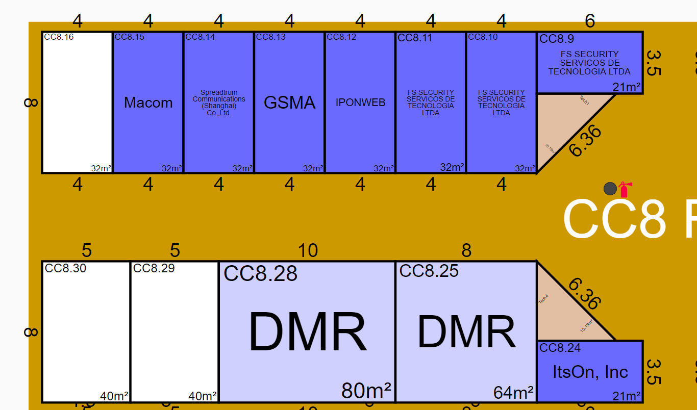 Meeting rooms in Hall 8.1