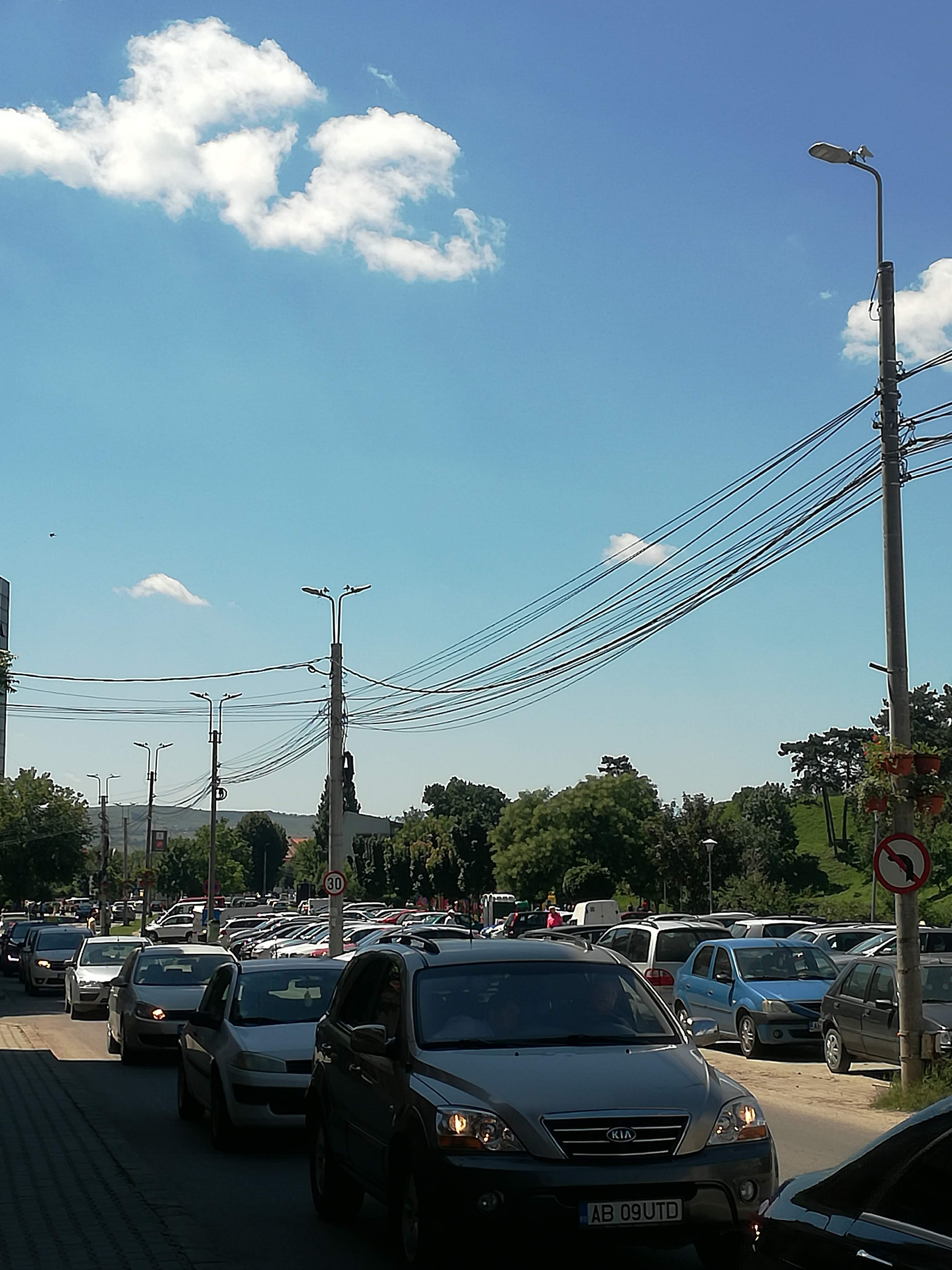 Some of the 100 connected street lights